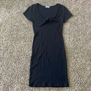 Heart and Hips Front Tie Dress